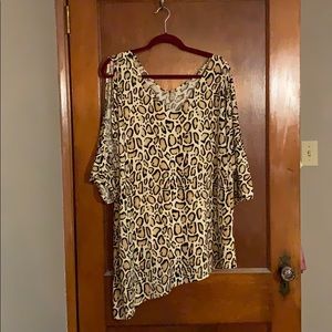 Lane Bryant Tops - Leopard tunic Lane Bryant Tops - Leopard tunic